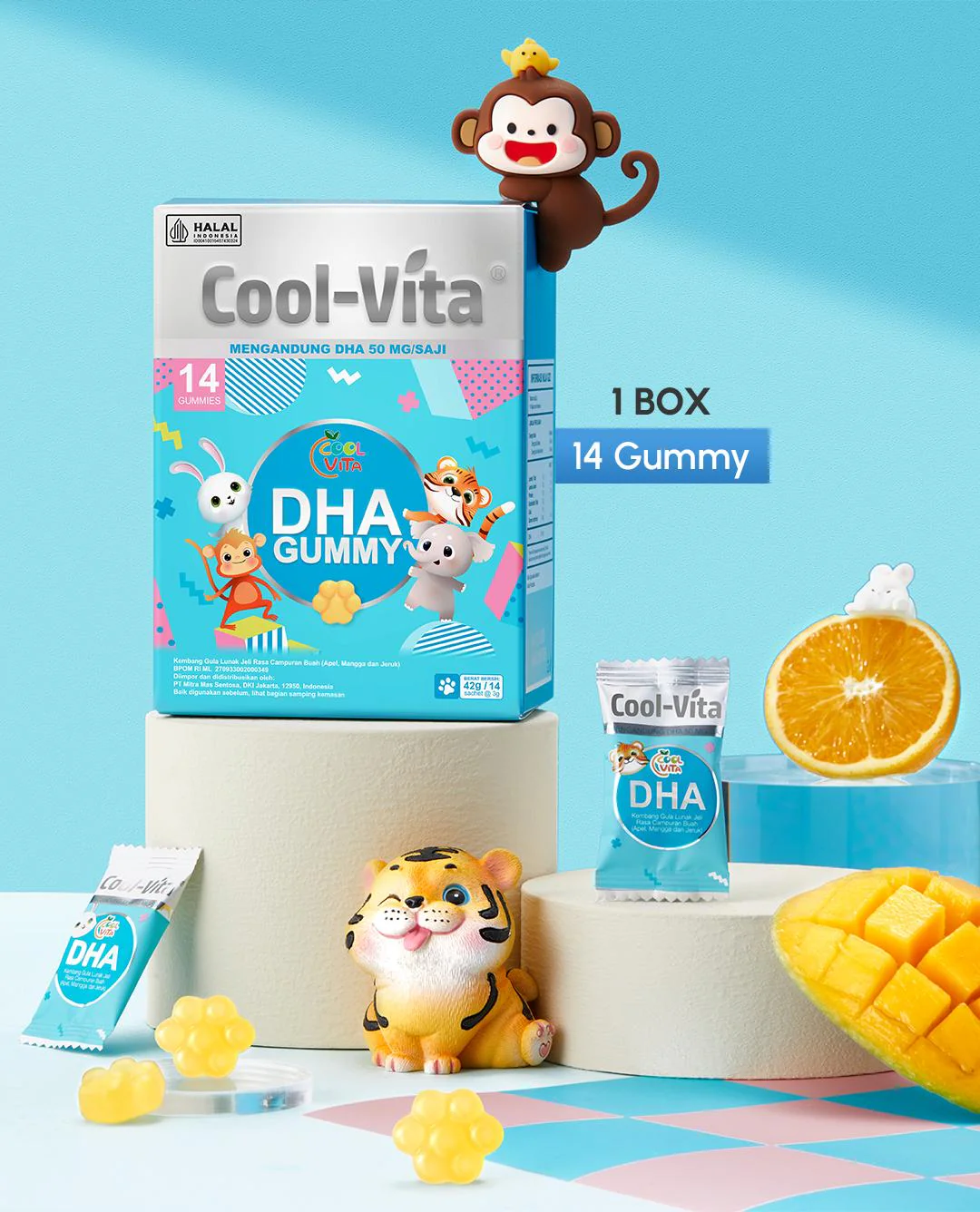 2 Box DHA Gummy + 1 Box Calmagzinc Drink - Image 7