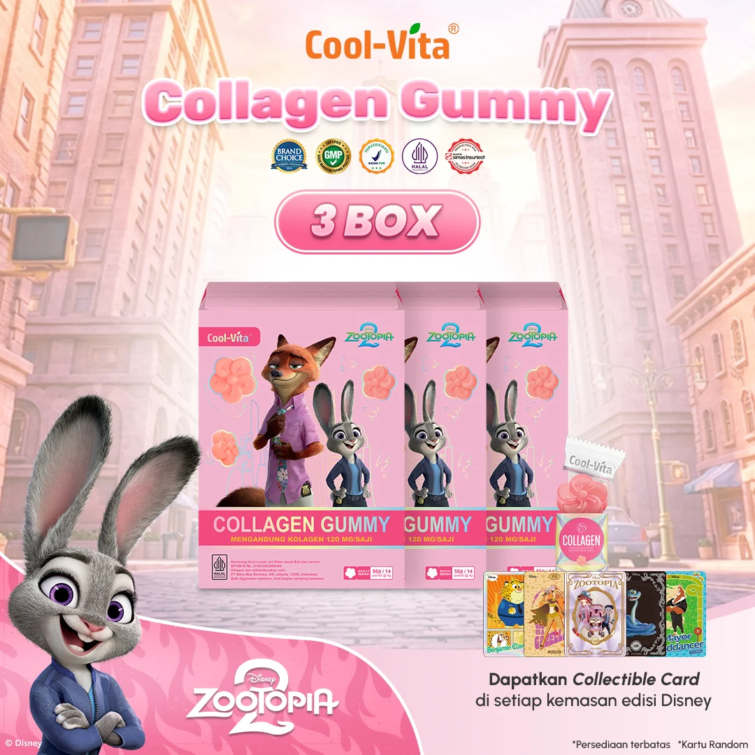 Coolvita Collagen Gummy Zootopia2 3 box - Image 9
