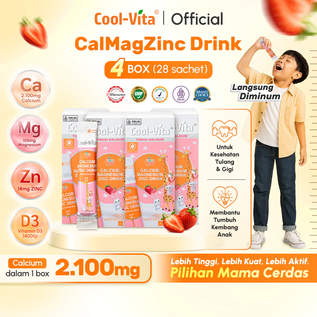 4 Box Calmagzinc Drink
