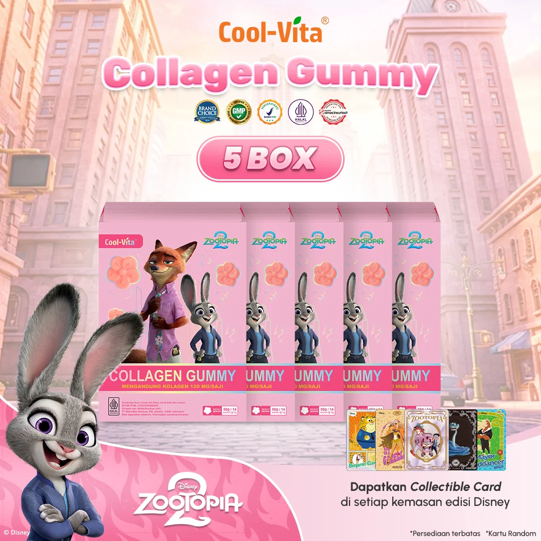 Coolvita Collagen Gummy Zootopia2 5 box - Image 9