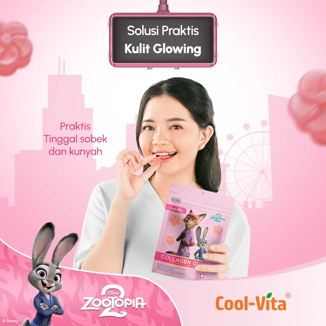 Coolvita Collagen Gummy 3 Pouch Disney Zootopia2 - Image 5
