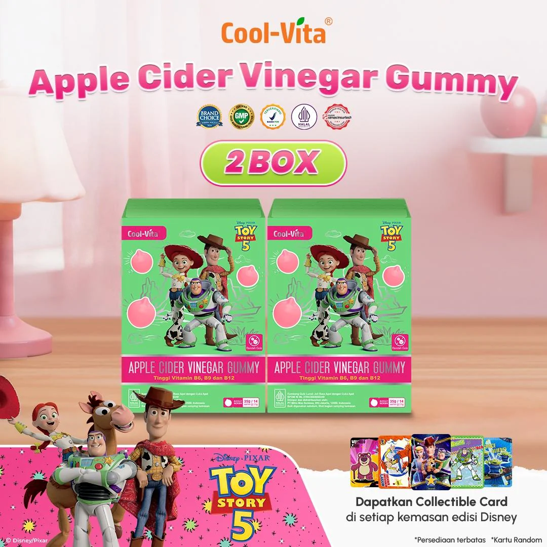 Apple Cider Vinegar Gummy Box Toy Story Series - Image 2