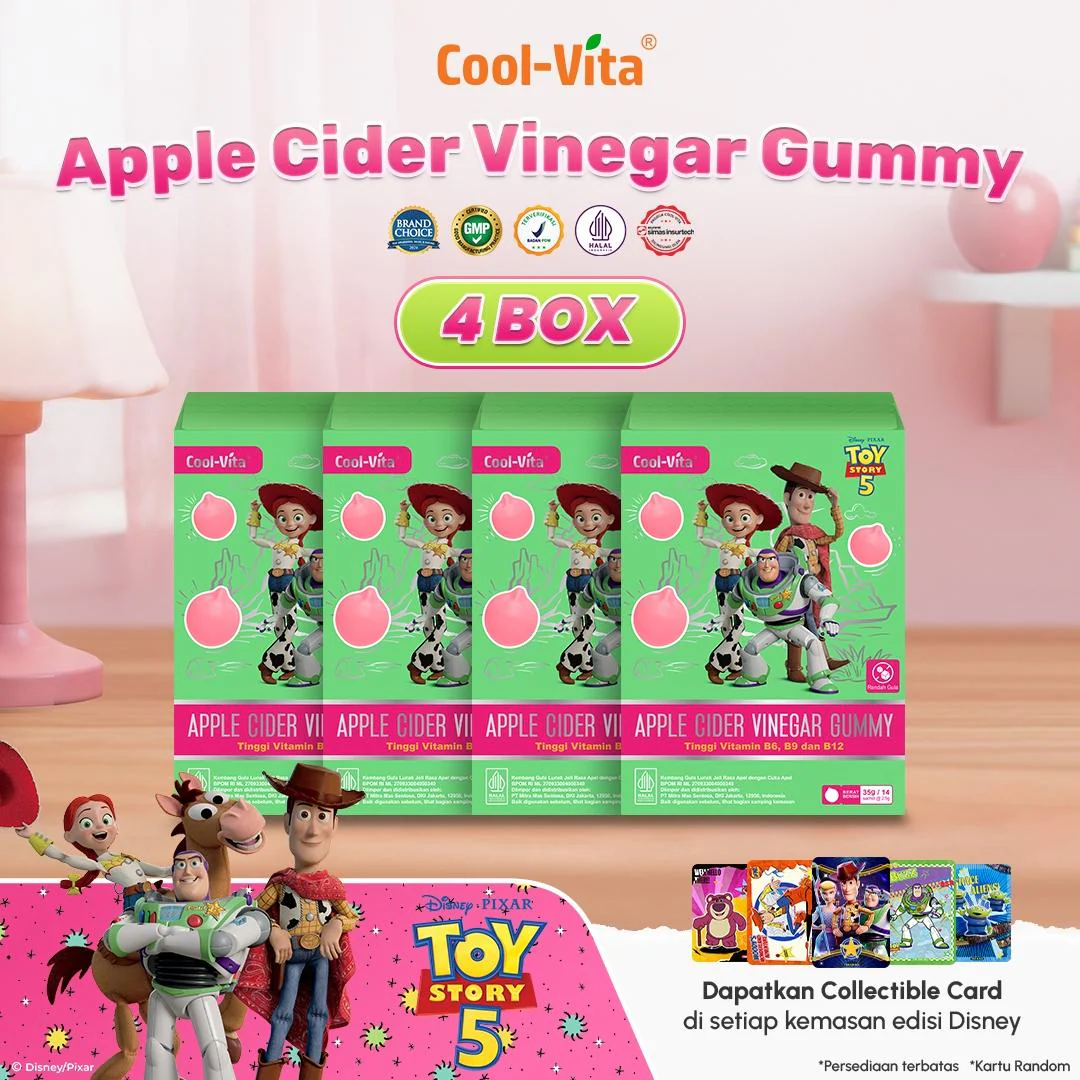 Apple Cider Vinegar Gummy Box Toy Story Series - Image 3