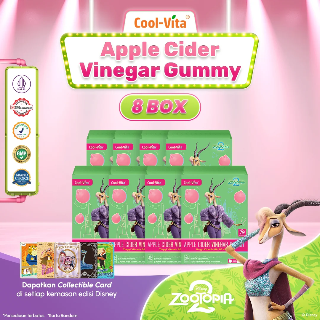 Apple Cider Vinegar Gummy Box Zootopia Series - Image 4