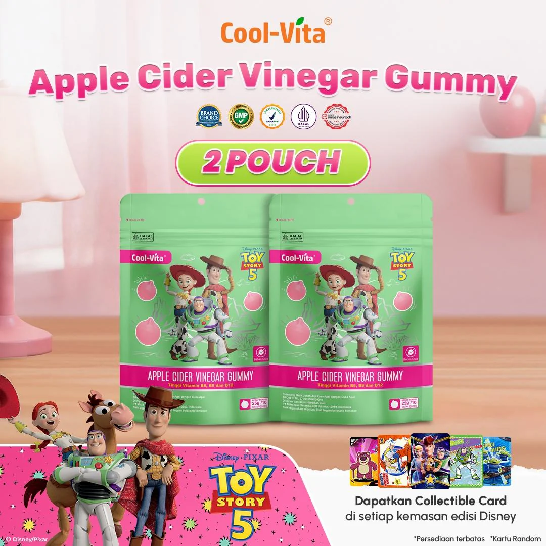 Apple Cider Vinegar Gummy Pouch Toy Story Series - Image 2