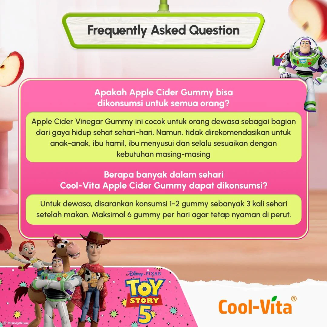 Apple Cider Vinegar Gummy Box Zootopia Series - Image 10