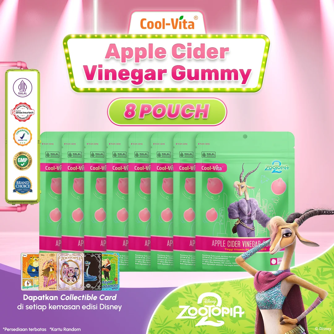 Apple Cider Vinegar Gummy Pouch Zootopia Series - Image 4
