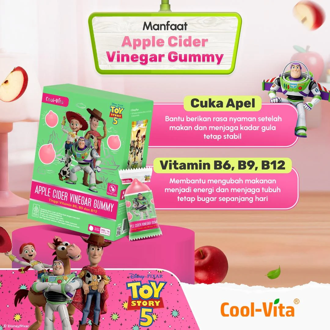 Apple Cider Vinegar Gummy Box Zootopia Series - Image 6