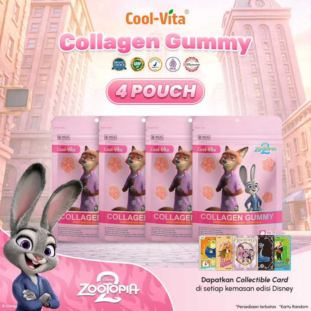 Coolvita Collagen Gummy Pouch Disney Zootopia2 (Variant) - Image 3