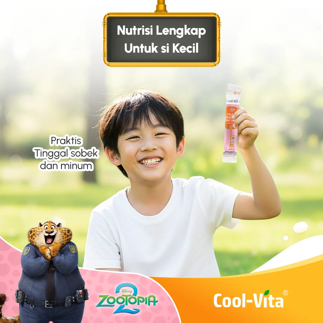Cool-Vita Disney Zootopia2 2 Box CalMagZinc Drink 20 Sachet - Image 5