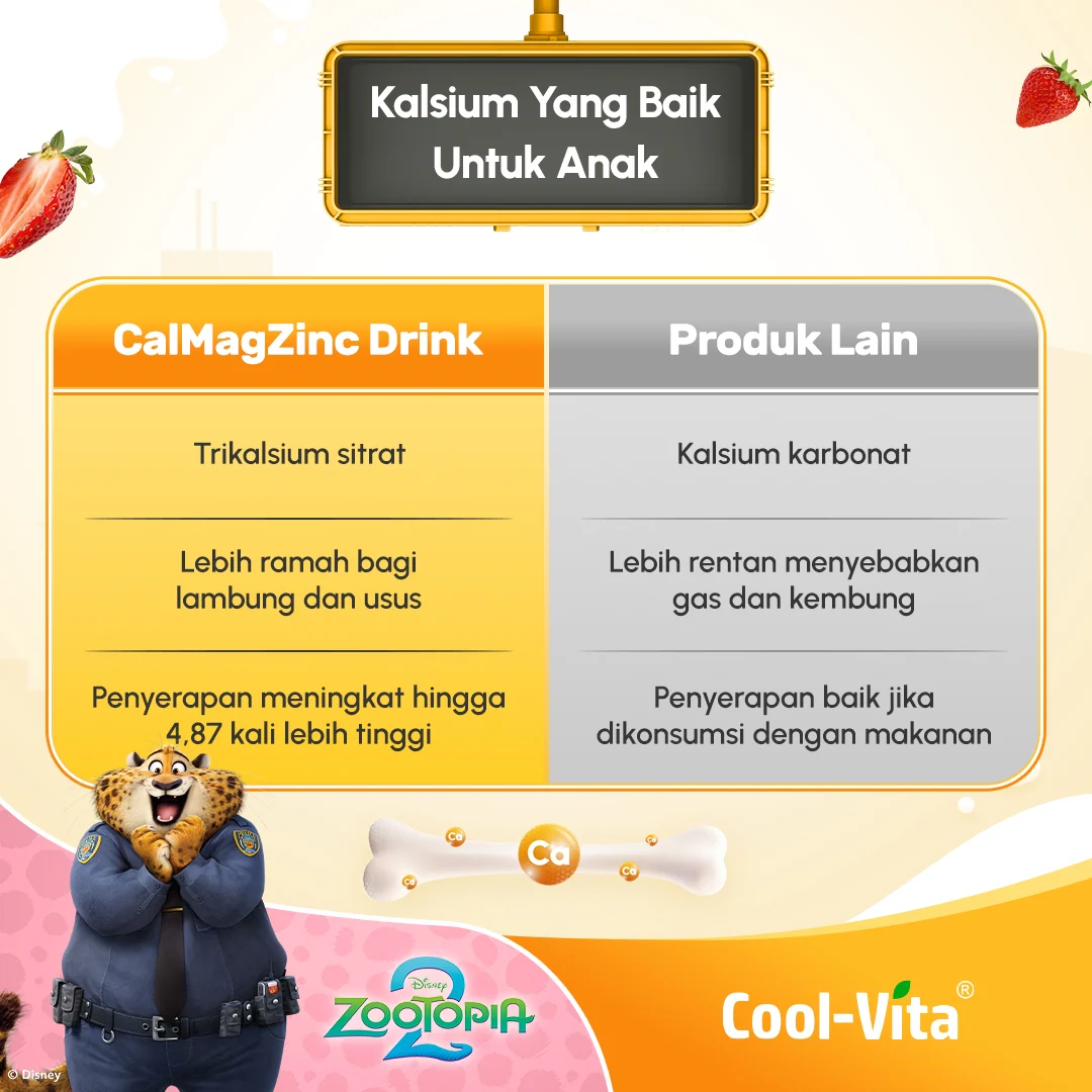 Cool-Vita Disney Zootopia2 2 Box CalMagZinc Drink 20 Sachet - Image 6
