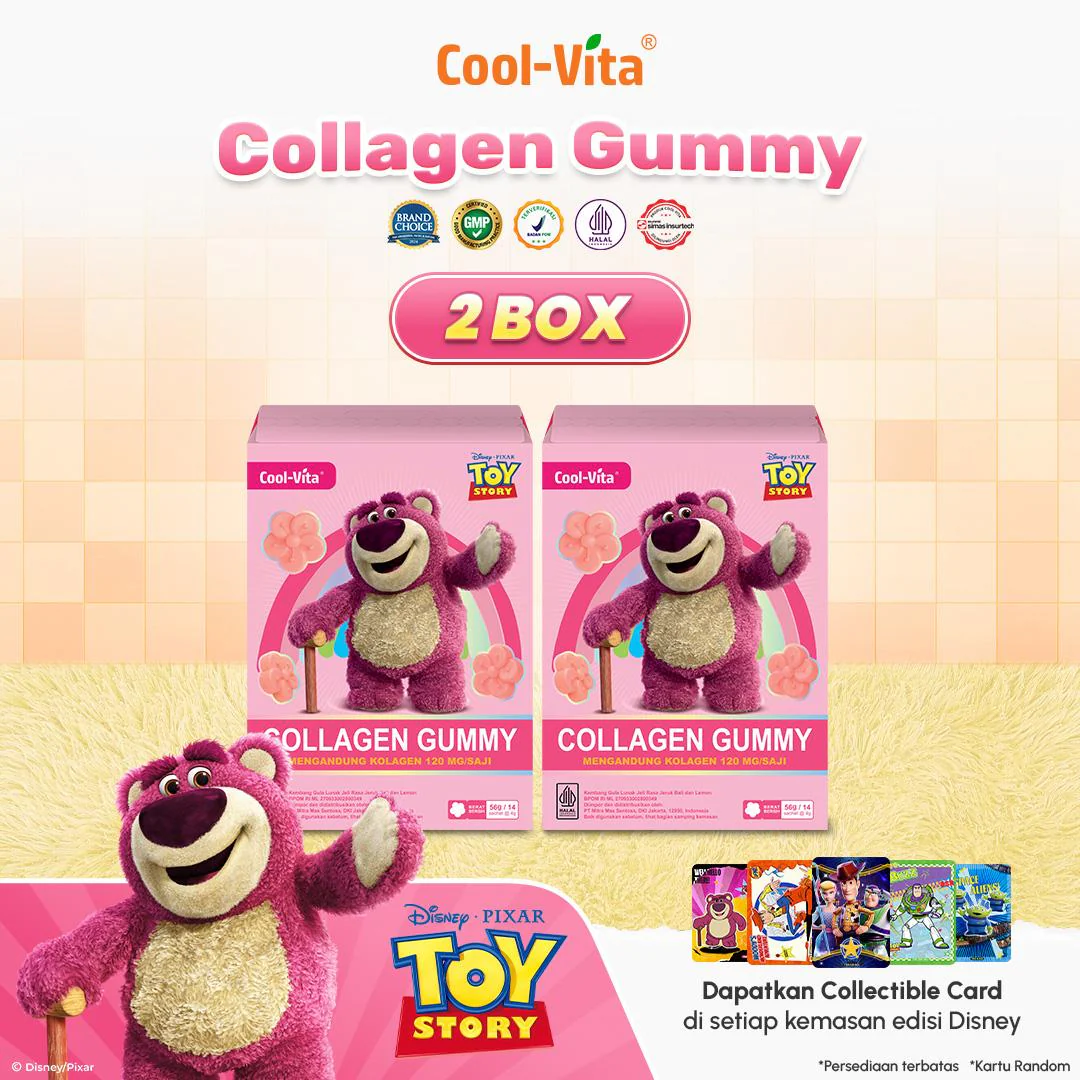 Coolvita Collagen Gummy Disney Toystory Variant 1,2,4,8 Box - Image 2