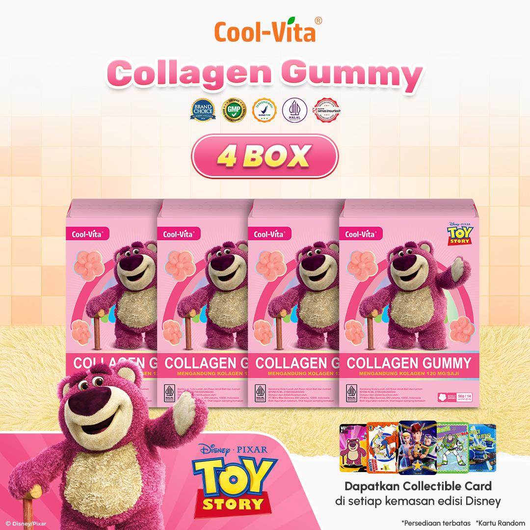 Coolvita Collagen Gummy Disney Toystory Variant 1,2,4,8 Box - Image 3