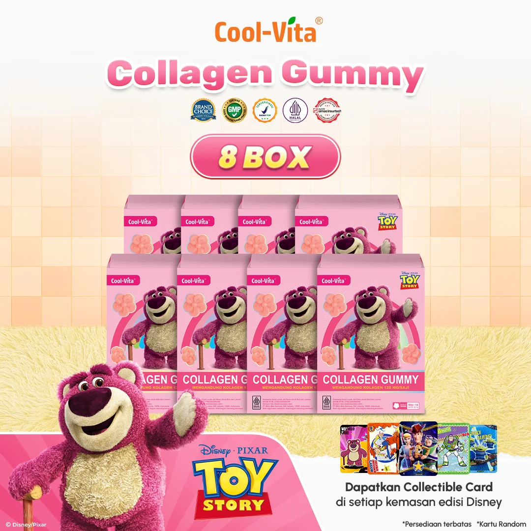 Coolvita Collagen Gummy Disney Toystory Variant 1,2,4,8 Box - Image 4