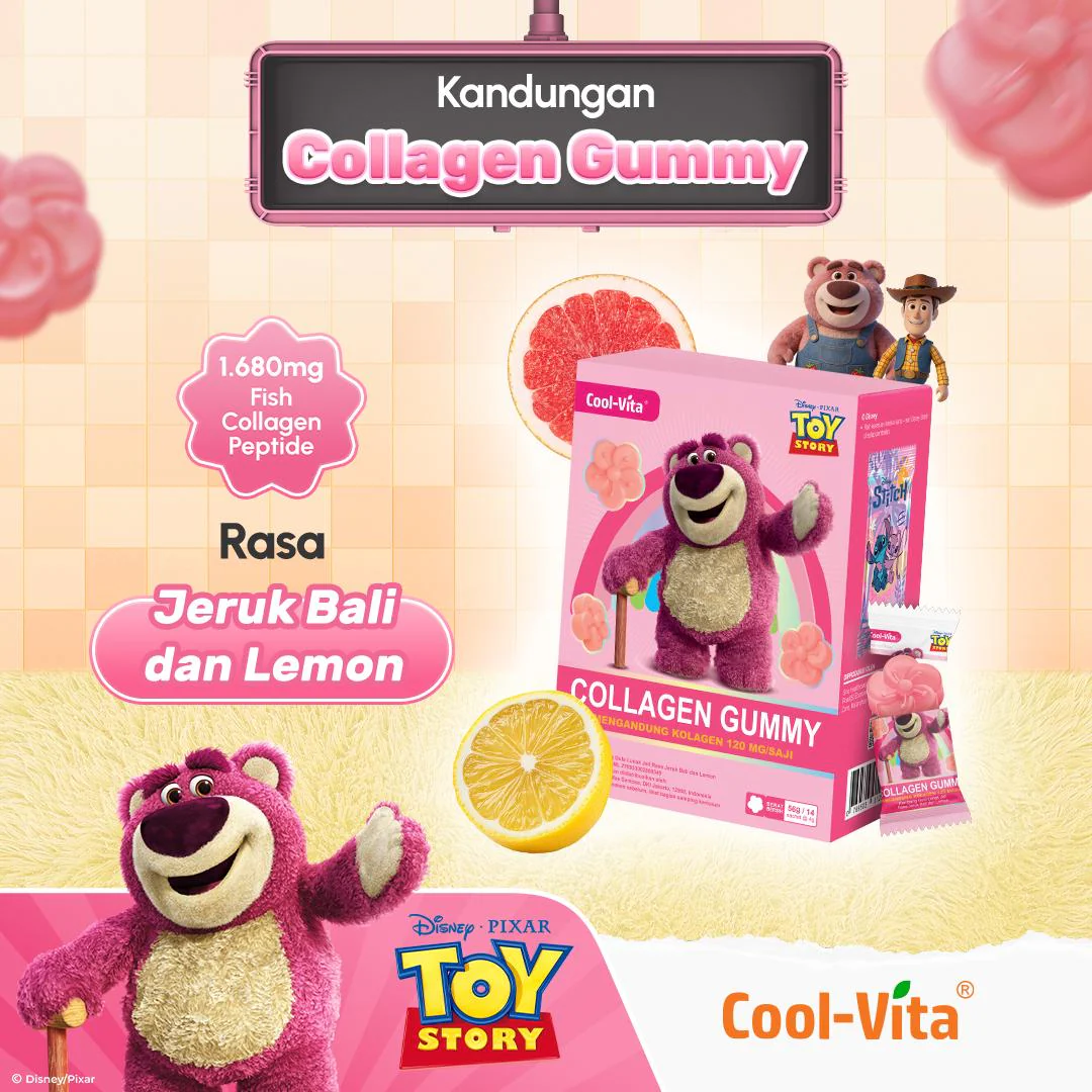 Coolvita Collagen Gummy Disney Toystory Variant 1,2,4,8 Box - Image 7