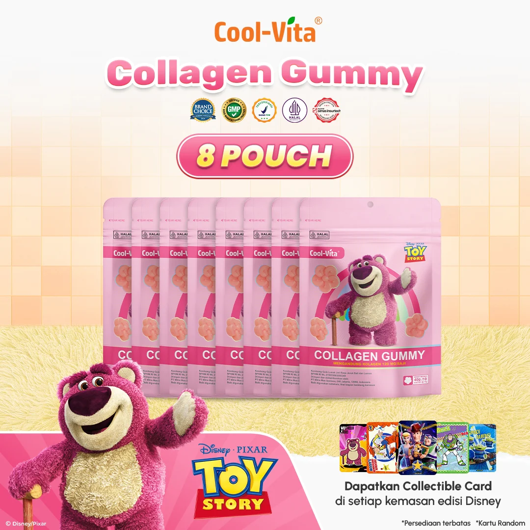 Coolvita Collagen Gummy Disney Toystory Variant 1,2,4,8 Pouch - Image 4