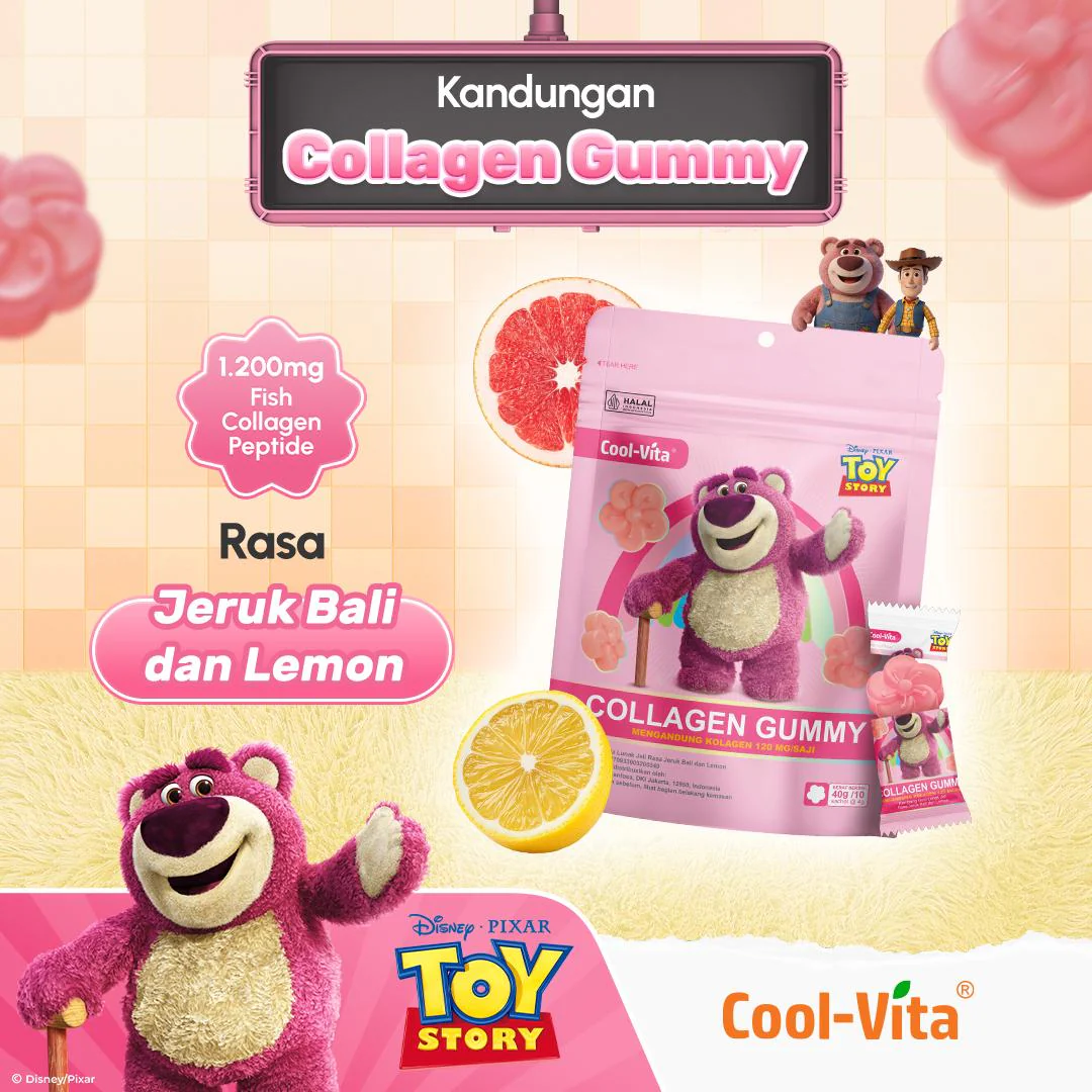 Coolvita Collagen Gummy Disney Toystory Variant 1,2,4,8 Pouch - Image 7