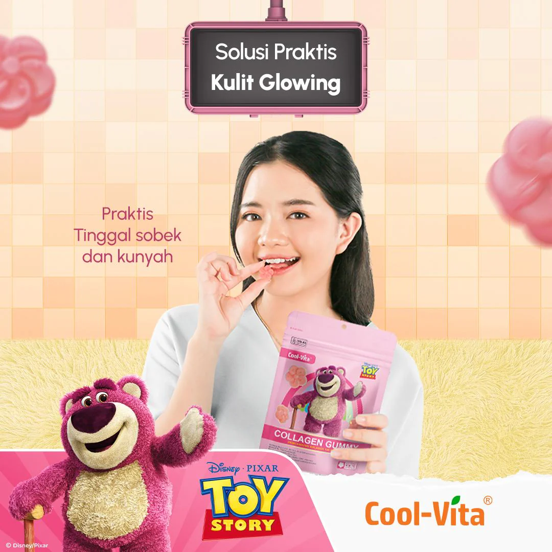Coolvita Collagen Gummy Disney Toystory Variant 1,2,4,8 Pouch - Image 8